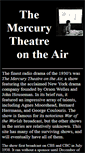 Mobile Screenshot of mercurytheatre.info