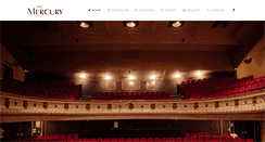 Desktop Screenshot of mercurytheatre.co.nz