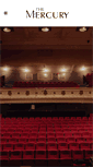 Mobile Screenshot of mercurytheatre.co.nz